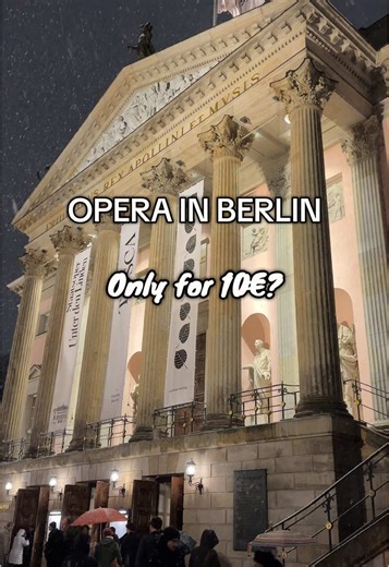 Experience Opera in Berlin for Just €10 with ClassicCard