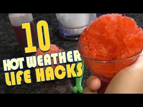 10 Hot Weather Life Hacks To Keep YOU Cool