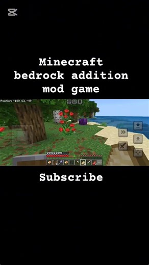 minecraft bedrock addition mod game play #minecraft #viral #gaming #minecraftsurvivalseries100days
