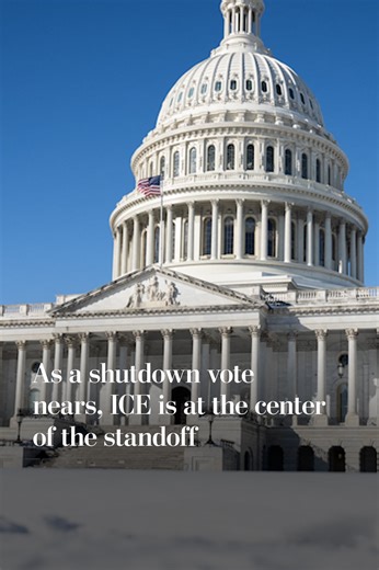 As a shutdown vote nears, ICE is at the center of the standoff