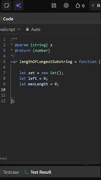 Longest Substring Without Repeating Characters 🔥 | Sliding Window Explained in Tamil| JavaScript