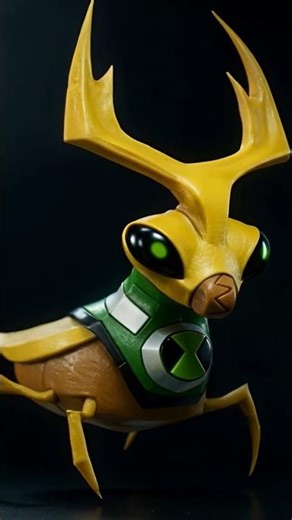 Ben10 3D Model of Alien Ball Weevil