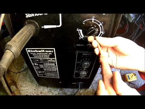 MIG welder repair + internals and wiring explained