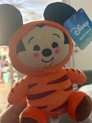 Baby Mickey dressed as Tigger 🧡I love me some TIGGER. Thank you to my son for this addition to my collection of Tiggers. #tigger #disney #winniethepooh #tiggerandpooh #fyp