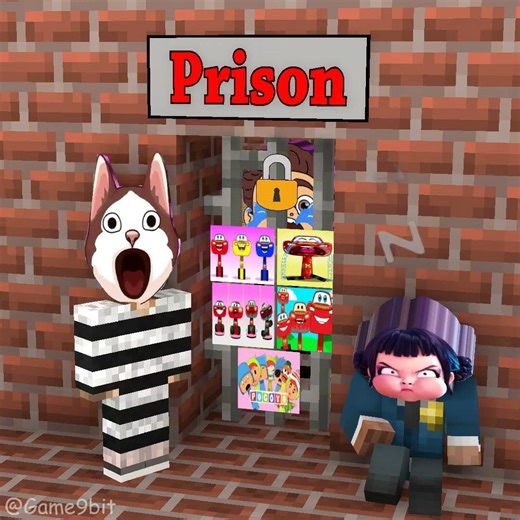 When Sprunki Pop Cat sang tirelessly to rescue Luca in prison—and the ending!