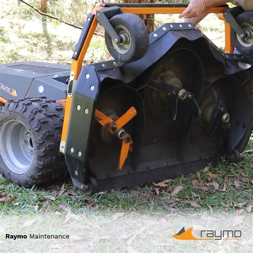 41 reactions · 10 comments | Raymo electric controlled mower get yours today! Easy finance available 卵 Product demonstrations available: www.raymo.au/book-demo #Raymo #RaymoAU #RaymoAustralia #OperatorSafety #SlopeSafety #RemoteControlMowing #SmartMowing #ElectricInnovation #CompactPower #Landscaping #Council #LawnCare #Terrain #SolarFarm #Sustainability #FullyElectric #BatteryPowered #LawnMaintenance #GrassManagement | RAYMO Electric Mowers | Facebook