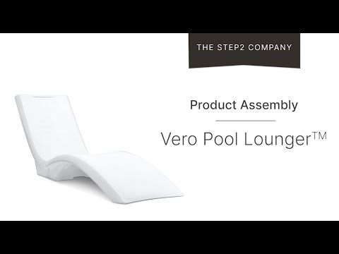 Step2 Vero Pool Lounger Assembly