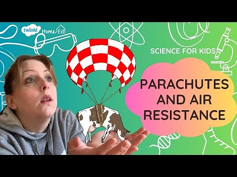 Science for Kids and Tweens: Air Resistance and Make a Parachute.