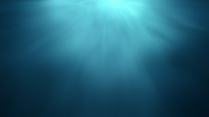 Abstract loop top center blue smok cloud