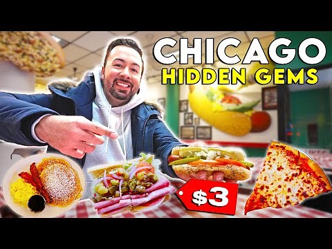 THE BEST CHEAP EAT HIDDEN GEMS in CHICAGO [4K]