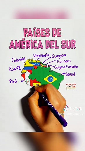 Geografía de América del Sur: Países y Mapas