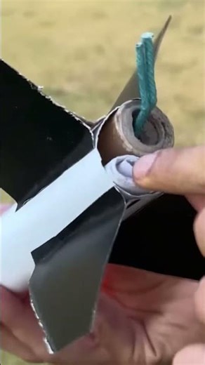 I FINALLY landed a model rocket! 🦅🚀#funny