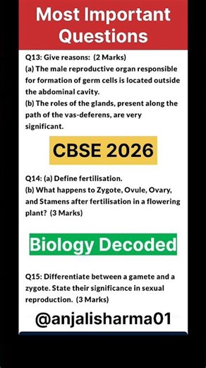 How Do Organisms Reproduce | 4 Most Important Board Questions | Class 10 Biology