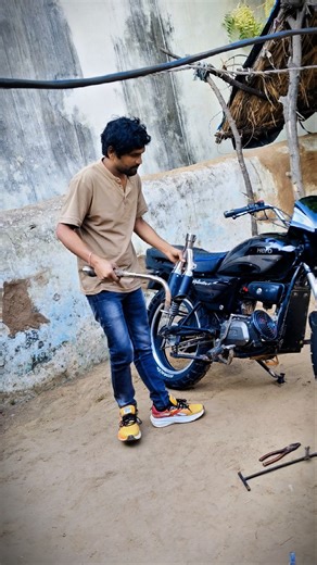 👉 Splendor Bike Full Modification 🔥 Acrophobic Exhaust Fitting 🔧 | Ultimate Sound Test 😍 | #Shorts