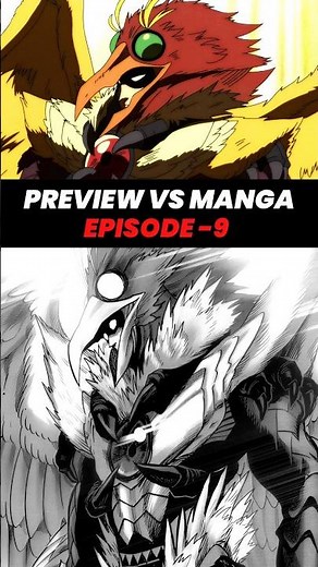 PREVIEW VS MANGA🔥 OPM S3 EP9 SNEAK PEEK 👀#onepunchman