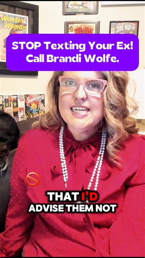 🛑 Stop texting your ex and call Brandi Wolfe Law 📞 We help San Antonio families through divorce, custody disputes, and major life changes with compassion, strategy, and clear guidance. Protect your future and move forward with confidence. Call (210) 571-0400 today. ⚖️ #SanAntonio #DivorceAttorney #FamilyLaw #Custody | Brandi Wolfe Law, PLLC
