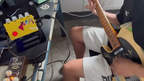 Handmade Overdrive Guitar Effect Pedal Drive Pedal True Analog Circuit Overdrive Pedal Yellow