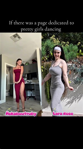 Askaboutruby and Lara Rose #dancetiktok #foryou #ruby #dancetrend