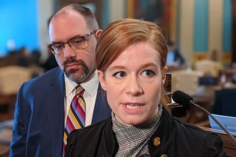 Mallory McMorrow on Michigan US Senate run: ‘New leaders’ need to fix ‘mess’ - Bridge Michigan