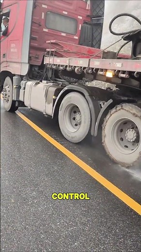 Using chains on tires improves traction on snow, ice, and mud.