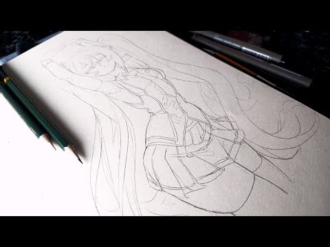 Miku Drawing Tutorial Full Body Step By Step