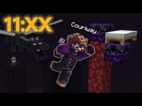 I got a SUB-12 in Minecraft No Reset