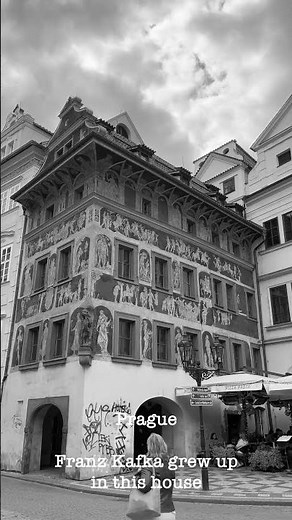 Franz Kafka grew up in this house