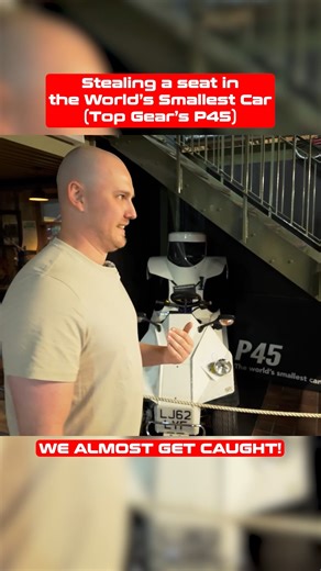 We STOLE A Seat In The World's Smallest Car (Top Gear's P45) #TopGear #GrandTour | Affinity Racing