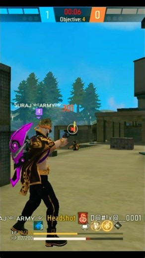 1 V4 clutch #garenafreefire #free #ff #freefire #youtube