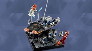 LEGO Marvel Black Widow 77905 Taskmaster's Ambush revealed