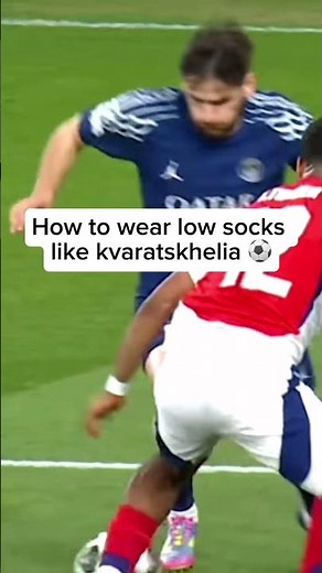 How to wear your socks like a pro #soccer #futbol