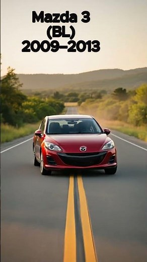 mazda 3 Evolution (1991to 2014)#car #evolution