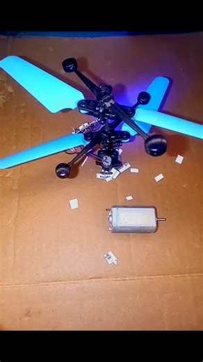 Generate Electricity Using DC Motor | Powering a Helicopter Fan Experiment