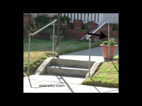 The Cheapest Exterior Stair Handrail - Money-Saving Ideas