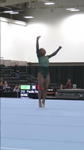 Simone Rose Slow Motion Floor Exercise 2026 Winter Cup Senior Women #shorts 2
