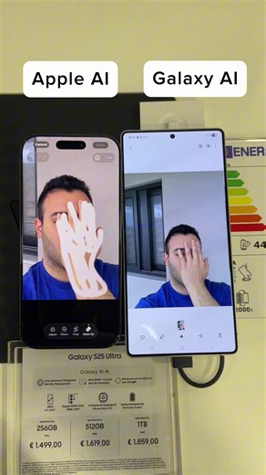Apple AI vs Galaxy AI: Face Removal Comparison