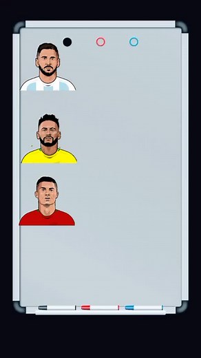 Cartoon Soccer Players: Drawing Strategy on Whiteboard