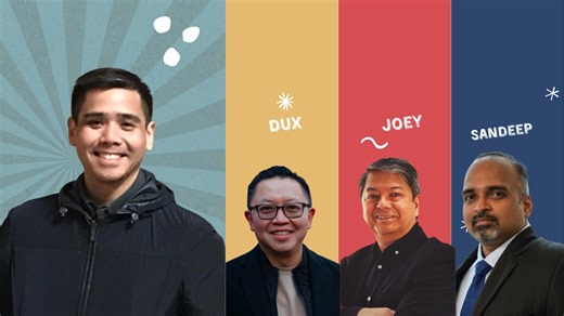 FOUR INDUSTRY TITANS. ONE STAGE. ONE MISSION. Techbayanihan 2025:...