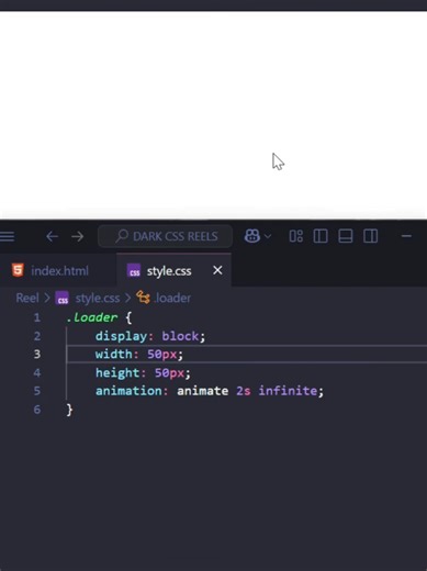 Pure CSS Loading Animation Tutorial for Web Developers