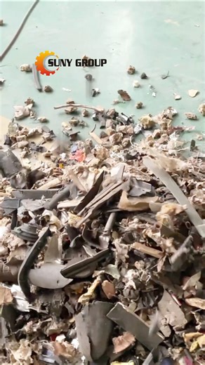 147K views · 1K reactions | Auto Shredder Residue (ASR) Recycling Line ♻ #asrrecycling #industrialwaste #metalrecycling | Suny Machinery | Facebook