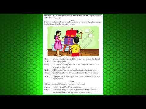 A Curious Mind :First page Class: VI