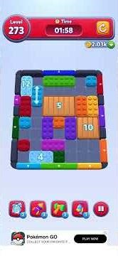 Level 273 Color Block Jam Walkthrough