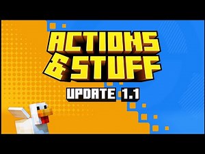 Exploring Actions & Stuff 1.1 Update in Minecraft! 🥑