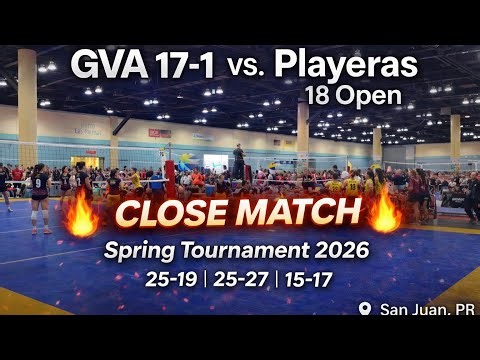 GVA Pink 17-1 Alexander vs Playeras 18-1. 18 Open | Spring Tournament 2026 – Juego 1 pool play