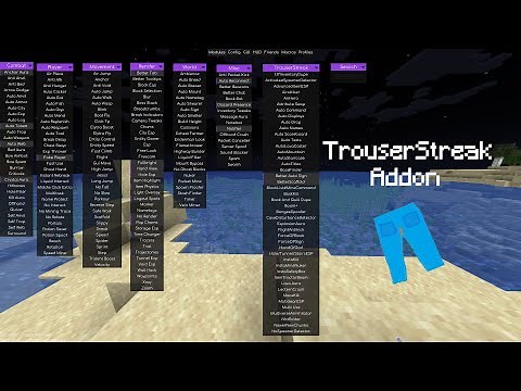 BEST Meteor Client Addon TrouserStreak for 1.21.4
