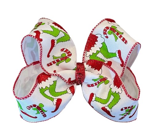 Large Christmas Glitter Hair Bow, Loopy Big Bows for Christmas, 6 Inch Baby and Toddler Girls Bows, Red and Green Bow, Holiday Hairbows, Bow - Etsy