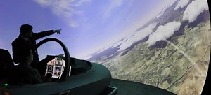 Draco™ Fast Jet Mini-Dome Simulator Displays - 3D perception