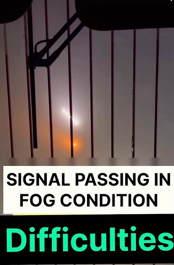 RAILWAY LOCO PILOT DUTY, LOCO PILOT PROBLEM AND DANGEROUS SITUATIONS DURING FOG IN RAILWAY