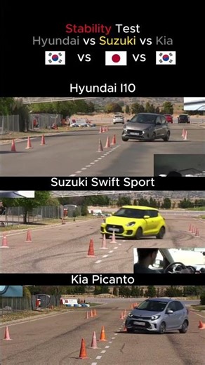 Stability Test : Hyundai vs Suzuki vs Kia !!!!!
