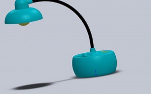 solidworks台灯